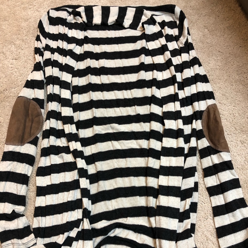 Striped cardigan